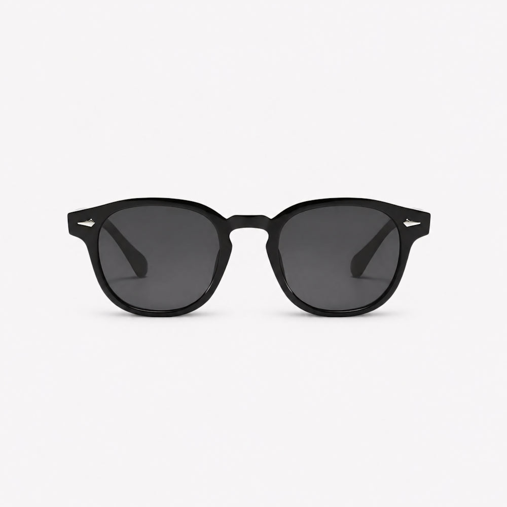 Antibes 1923 — small round acetate sunglasses with polarized UV400 lenses, by HARO Eyewear