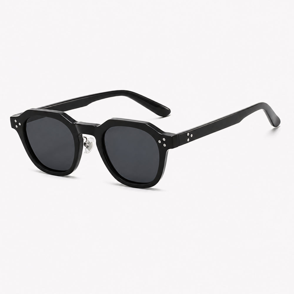 Cannes 1946 round acetate sunglasses by HARO Eyewear