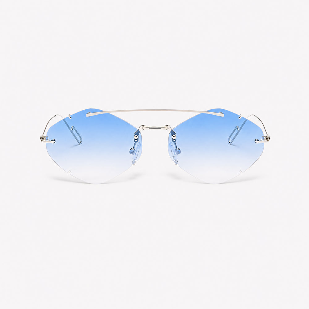 Cap d'Antibes minimal round acetate sunglasses by HARO Eyewear