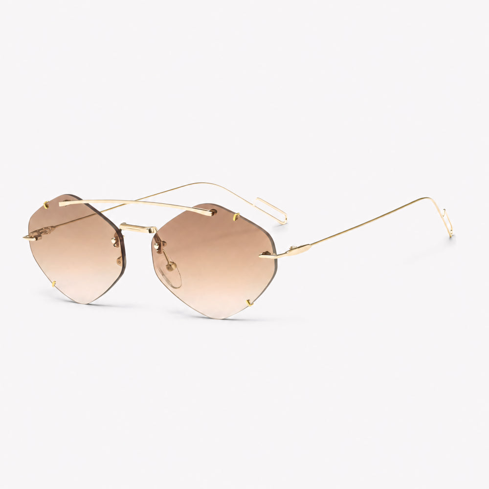 Cap d'Antibes minimal round acetate sunglasses by HARO Eyewear