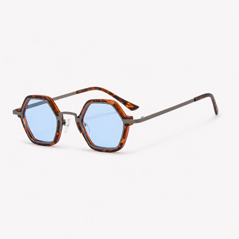 Cap-Ferrat 1925 hexagonal acetate sunglasses by HARO Eyewear