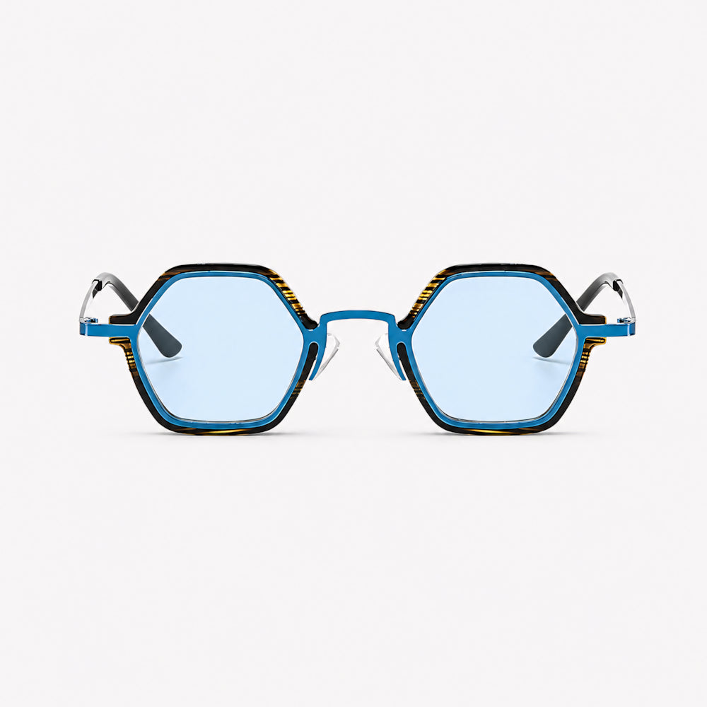 Cap-Ferrat 1925 hexagonal acetate sunglasses by HARO Eyewear