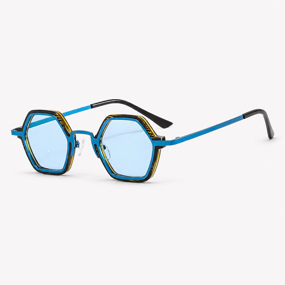 Cap-Ferrat 1925 hexagonal acetate sunglasses by HARO Eyewear