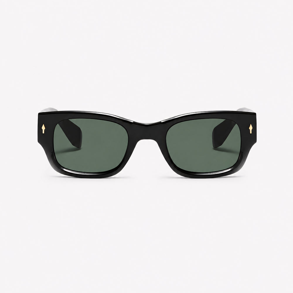 Cinque Terre Manarola — rectangular acetate sunglasses with polarized UV400 lenses, by HARO Eyewear