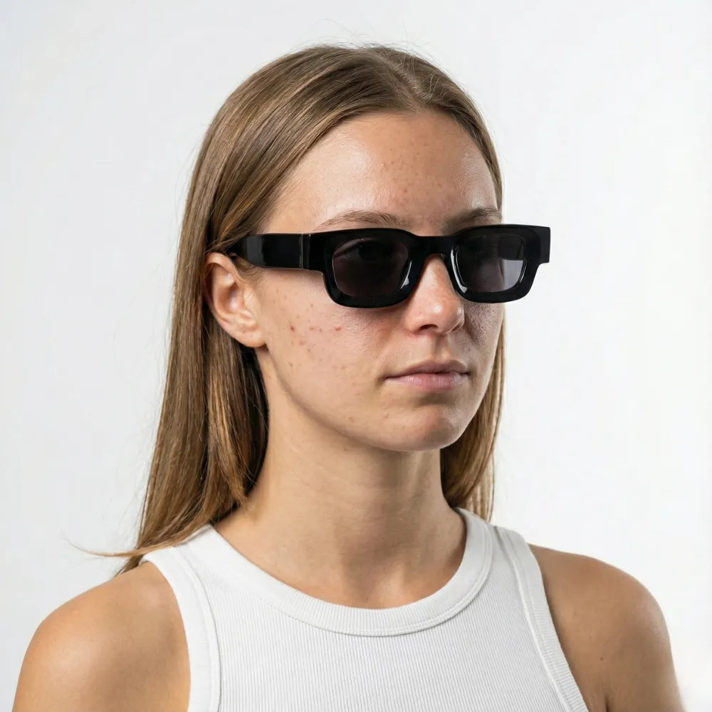 Côte d'Azur Menton rectangular acetate sunglasses by HARO Eyewear