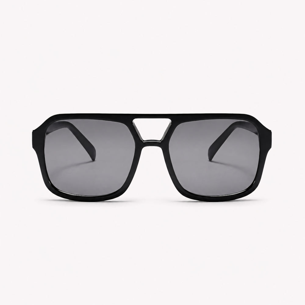 Monte Carlo 1929 — square aviator acetate sunglasses with polarized UV400 lenses, by HARO Eyewear