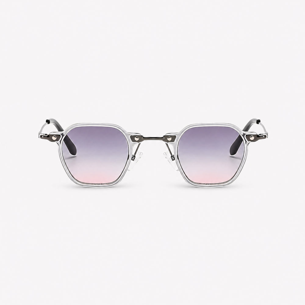 Porto Cervo small hexagonal metal sunglasses by HARO Eyewear