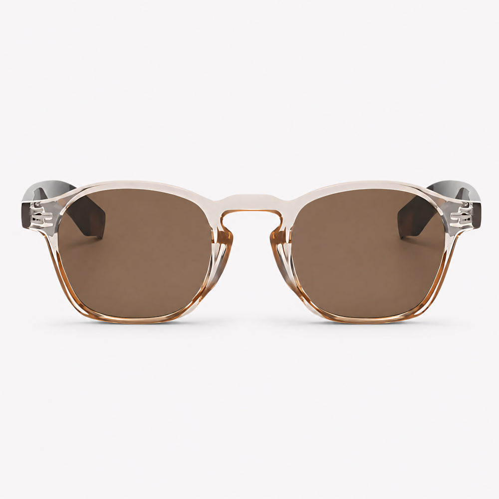 Riviera 1962 — oversized square acetate sunglasses with polarized UV400 lenses, by HARO Eyewear