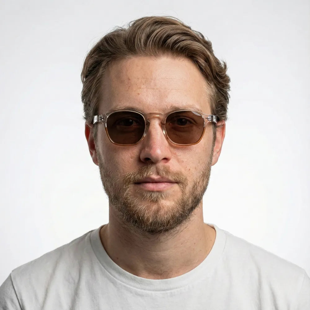 Riviera 1962 oversized square acetate sunglasses by HARO Eyewear
