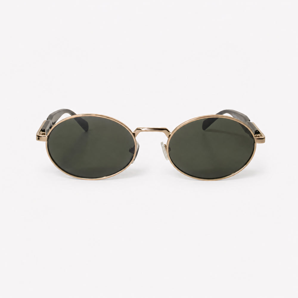 Villefranche Rade double-bridge round acetate sunglasses by HARO Eyewear