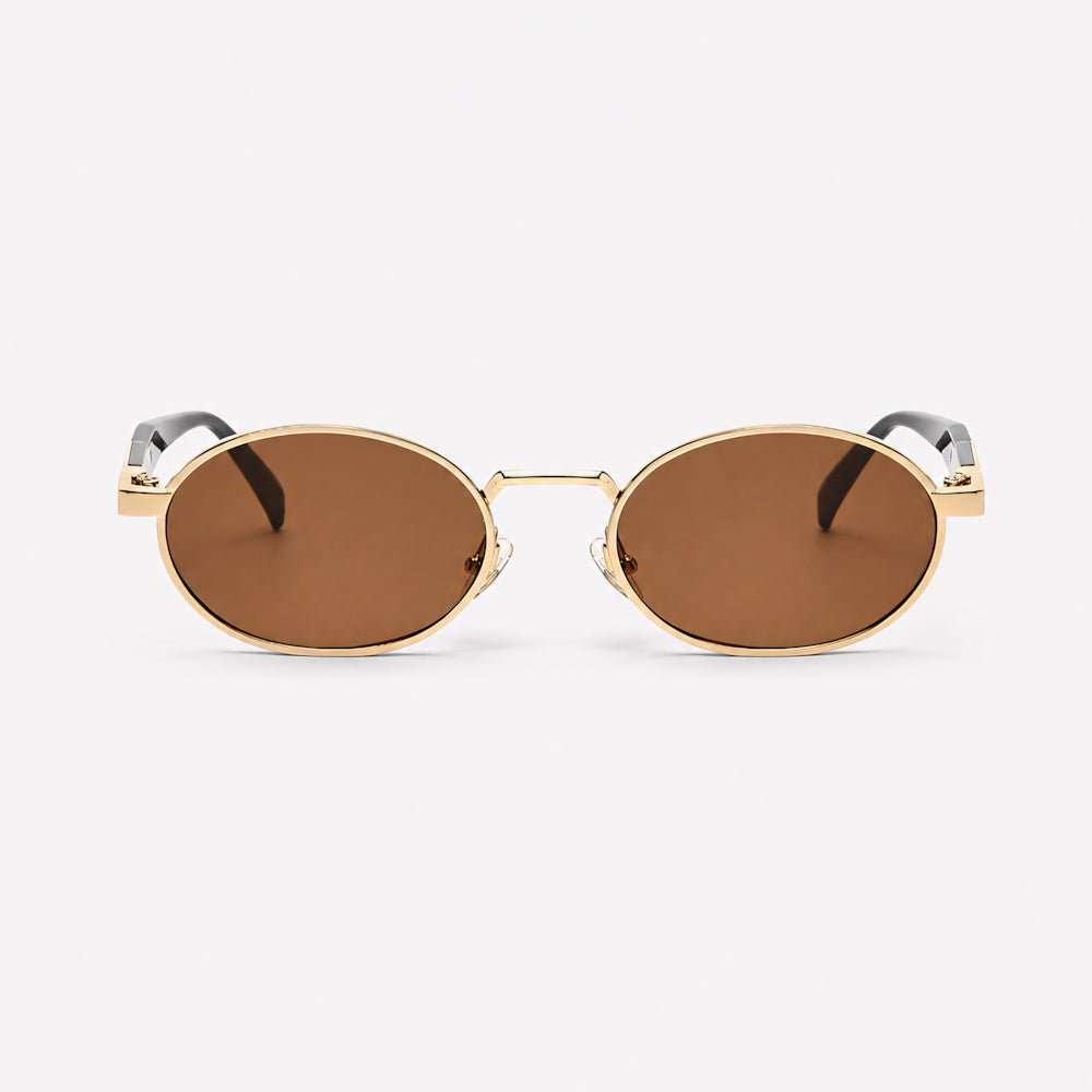 Villefranche Rade double-bridge round acetate sunglasses by HARO Eyewear
