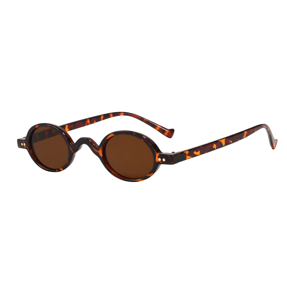 Rectangular sunglasses with tortoise frame and brown lenses, side angle — HARO Beaulieu Kérylos