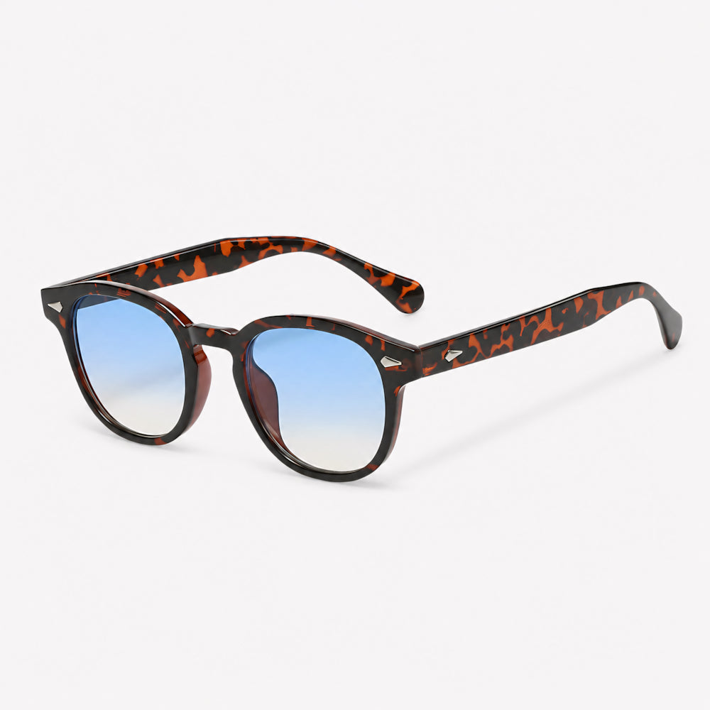 Antibes 1923 small round acetate sunglasses by HARO Eyewear
