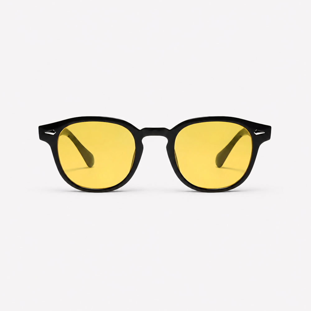 Antibes 1923 small round acetate sunglasses by HARO Eyewear