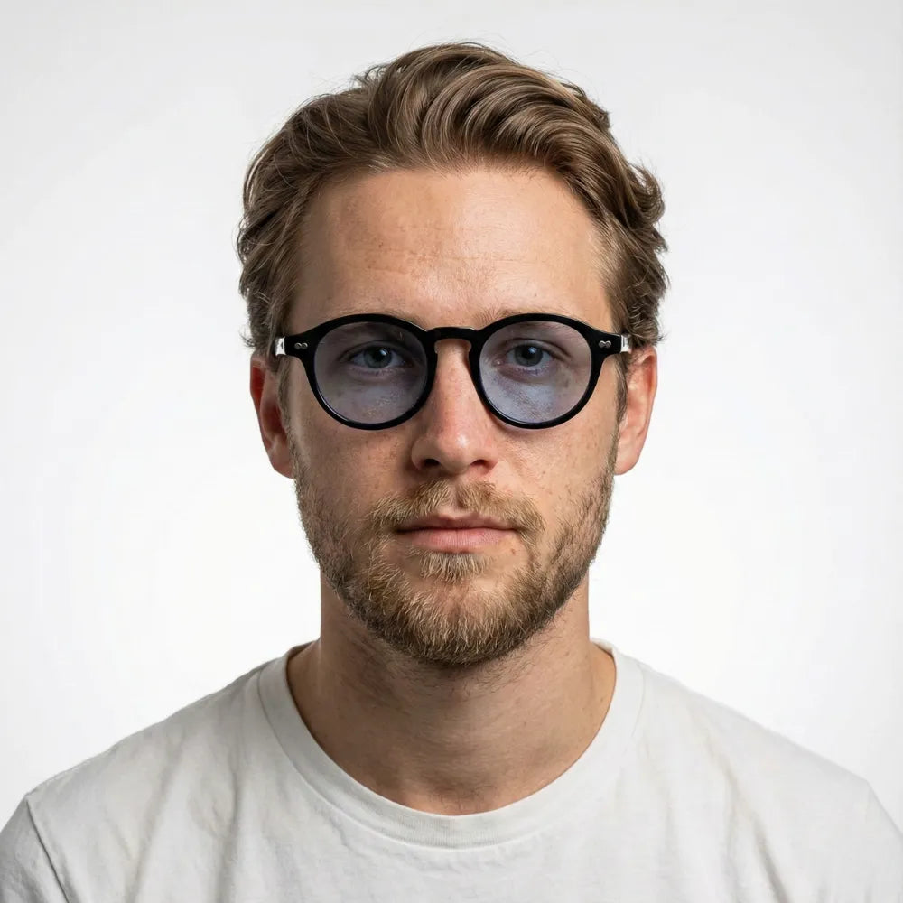 Bordighera Liguria round acetate sunglasses by HARO Eyewear