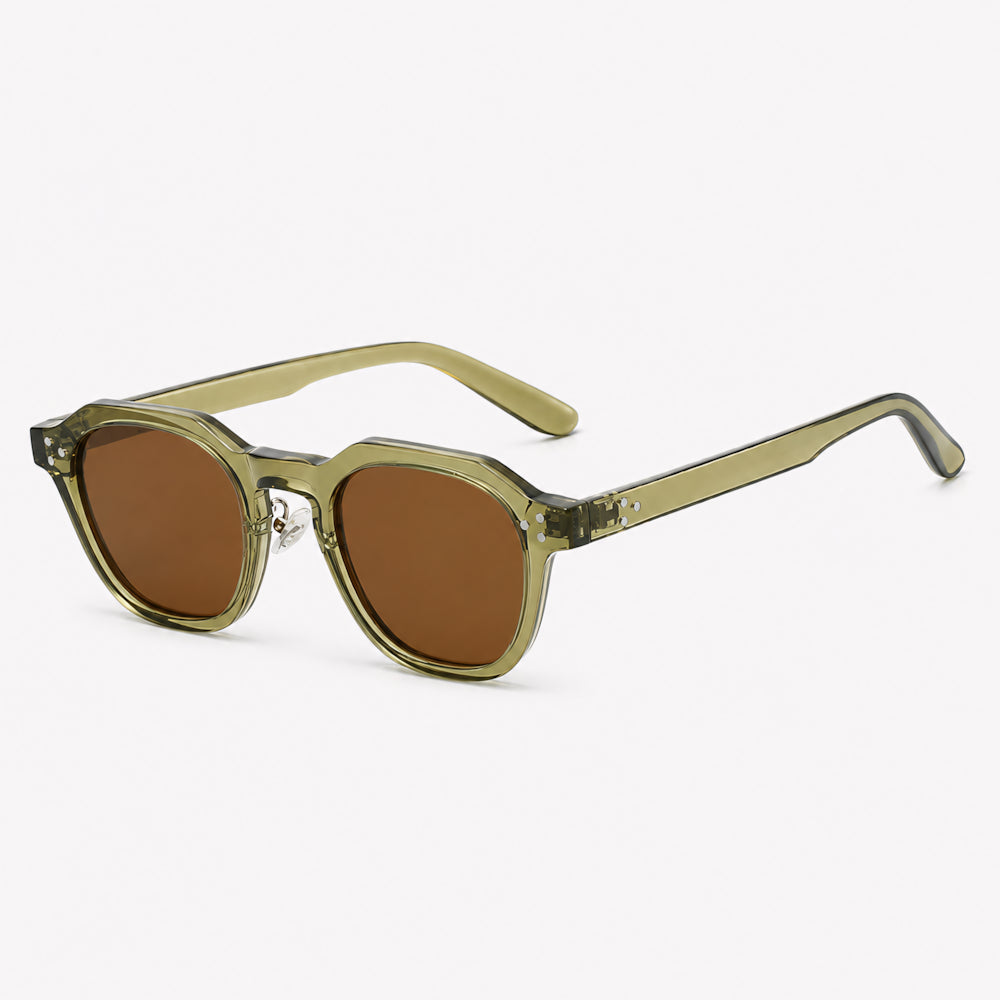 Cannes 1946 round acetate sunglasses by HARO Eyewear