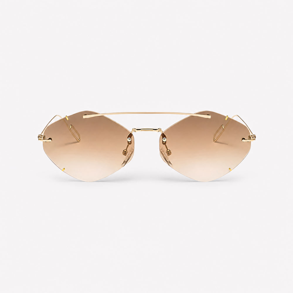 Cap d'Antibes minimal round acetate sunglasses by HARO Eyewear