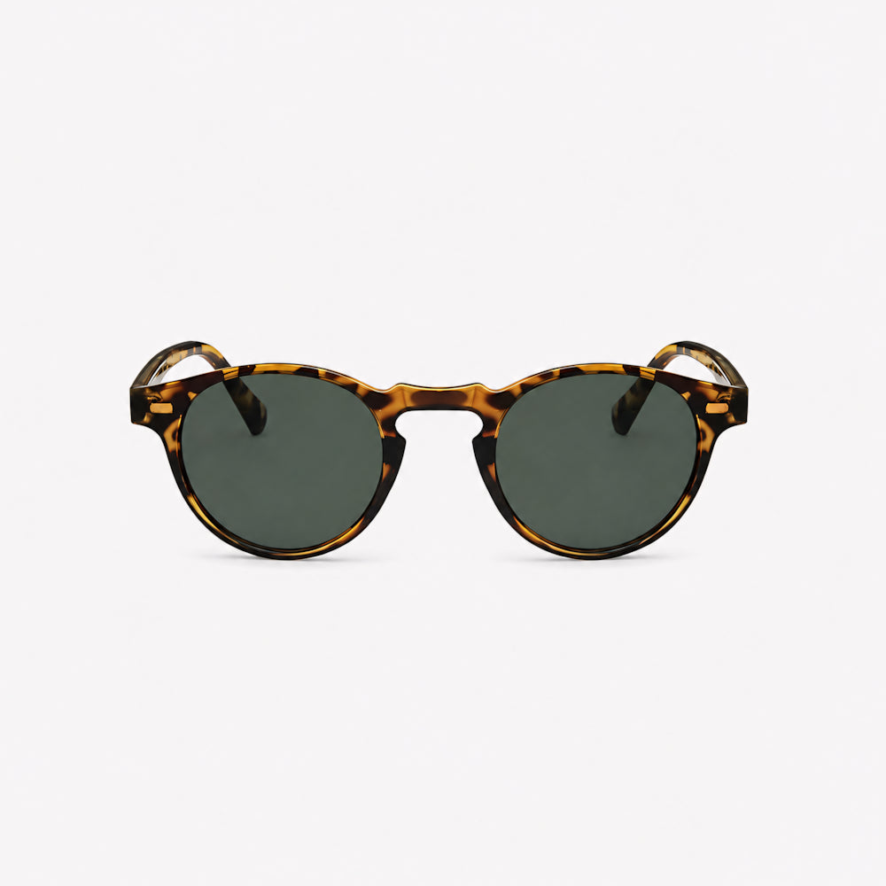 Côte d'Azur Èze translucent round acetate sunglasses by HARO Eyewear