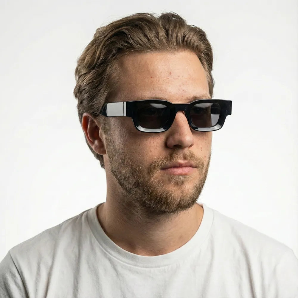 Côte d'Azur Menton rectangular acetate sunglasses by HARO Eyewear