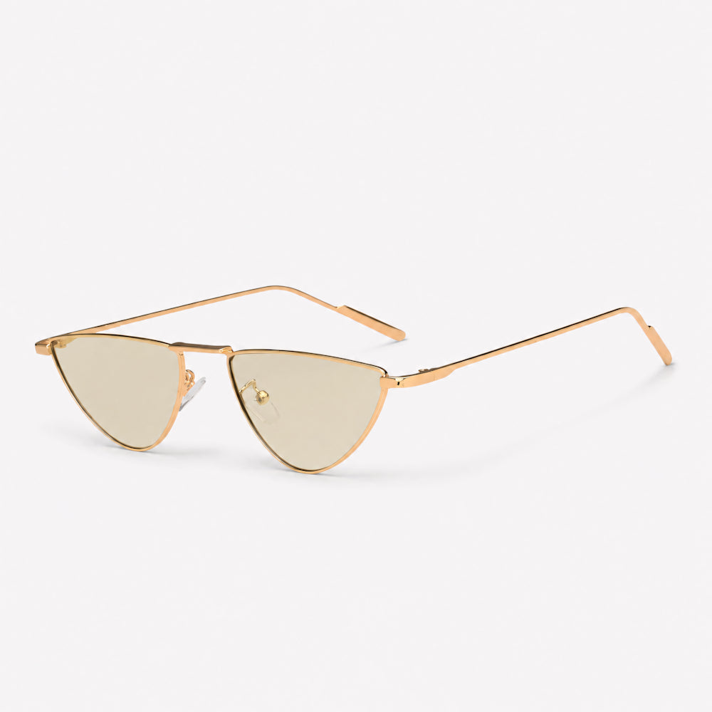 Hyères Palmiers cat-eye metal sunglasses by HARO Eyewear