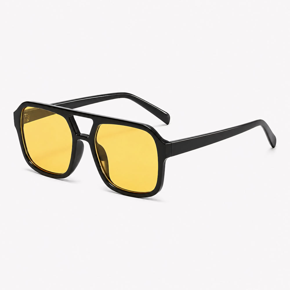Monte Carlo 1929 square aviator acetate sunglasses by HARO Eyewear