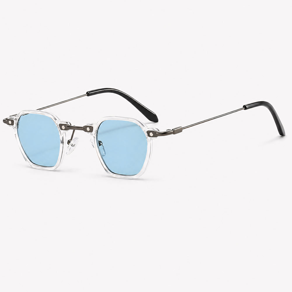 Porto Cervo small hexagonal metal sunglasses by HARO Eyewear