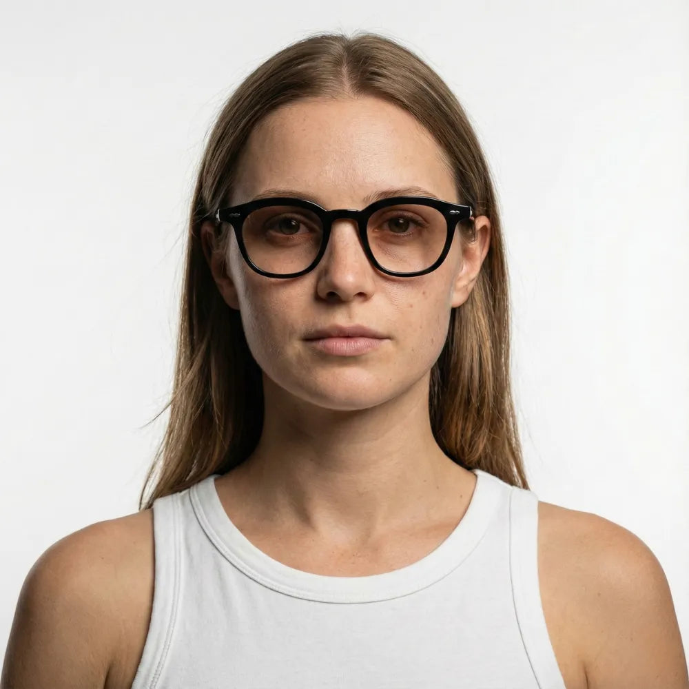 Portofino 7PM classic round acetate sunglasses by HARO Eyewear