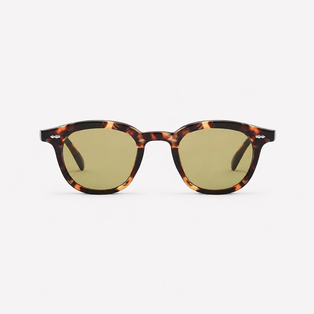 Portofino 7PM classic round acetate sunglasses by HARO Eyewear