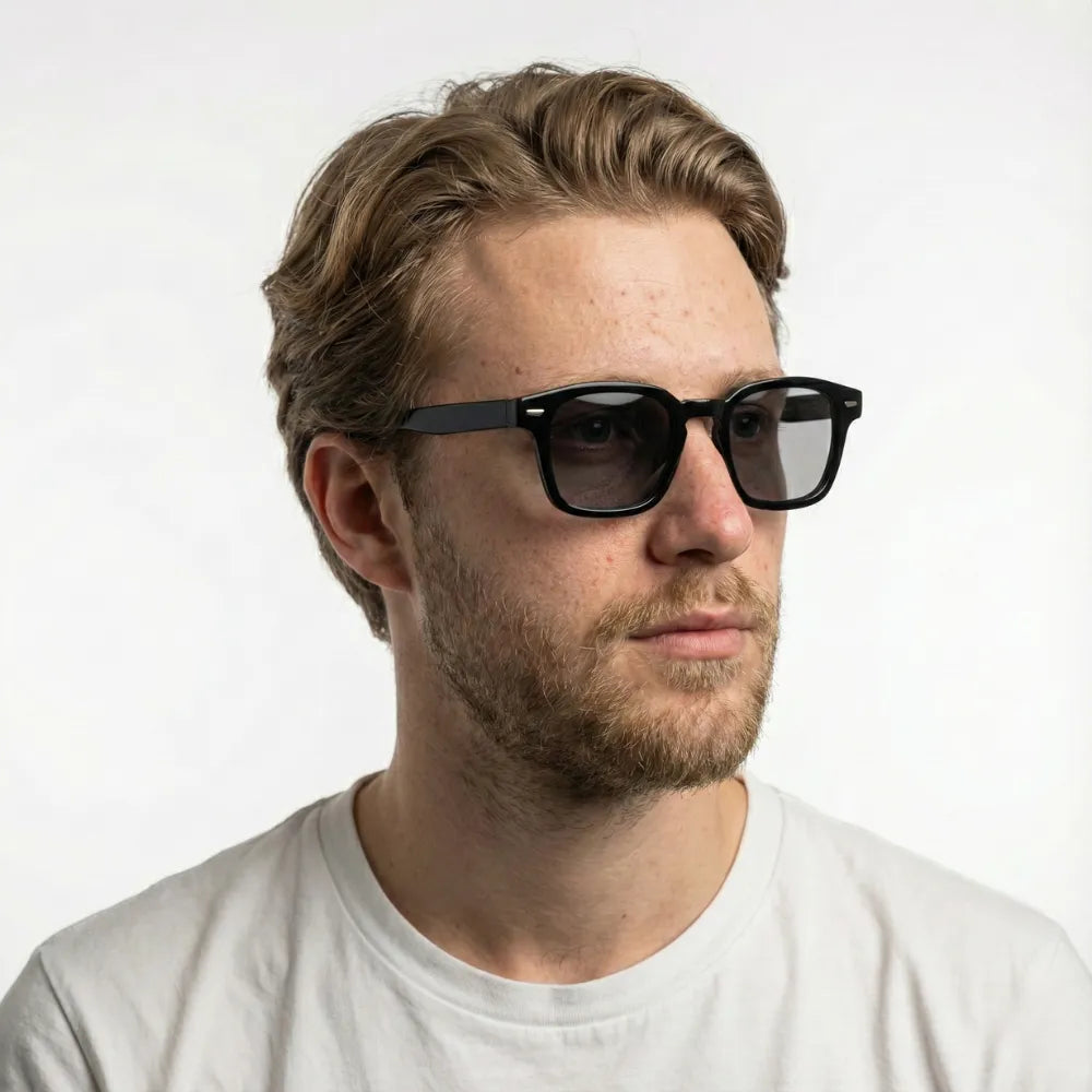 Positano Fornillo square acetate sunglasses by HARO Eyewear