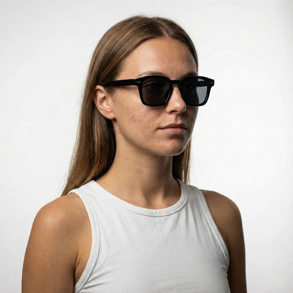 Positano Fornillo square acetate sunglasses by HARO Eyewear
