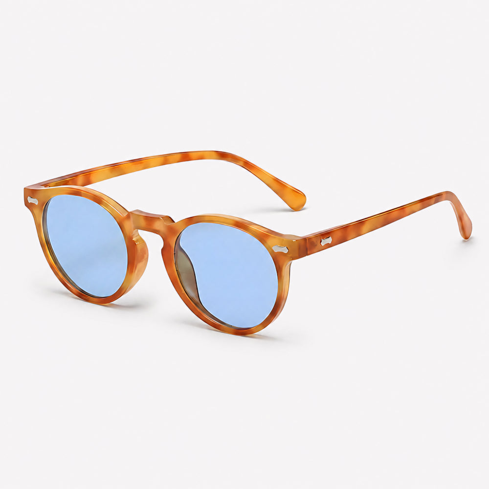 Ravello Infinity vintage round acetate sunglasses by HARO Eyewear