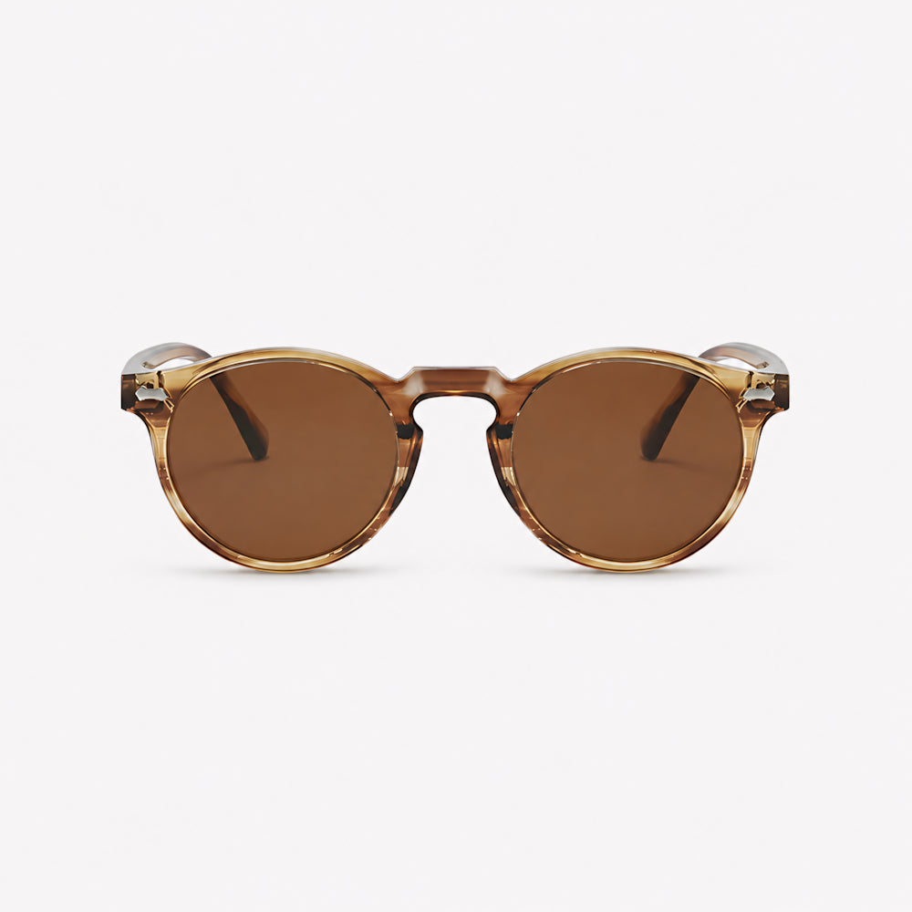 Ravello Infinity vintage round acetate sunglasses by HARO Eyewear