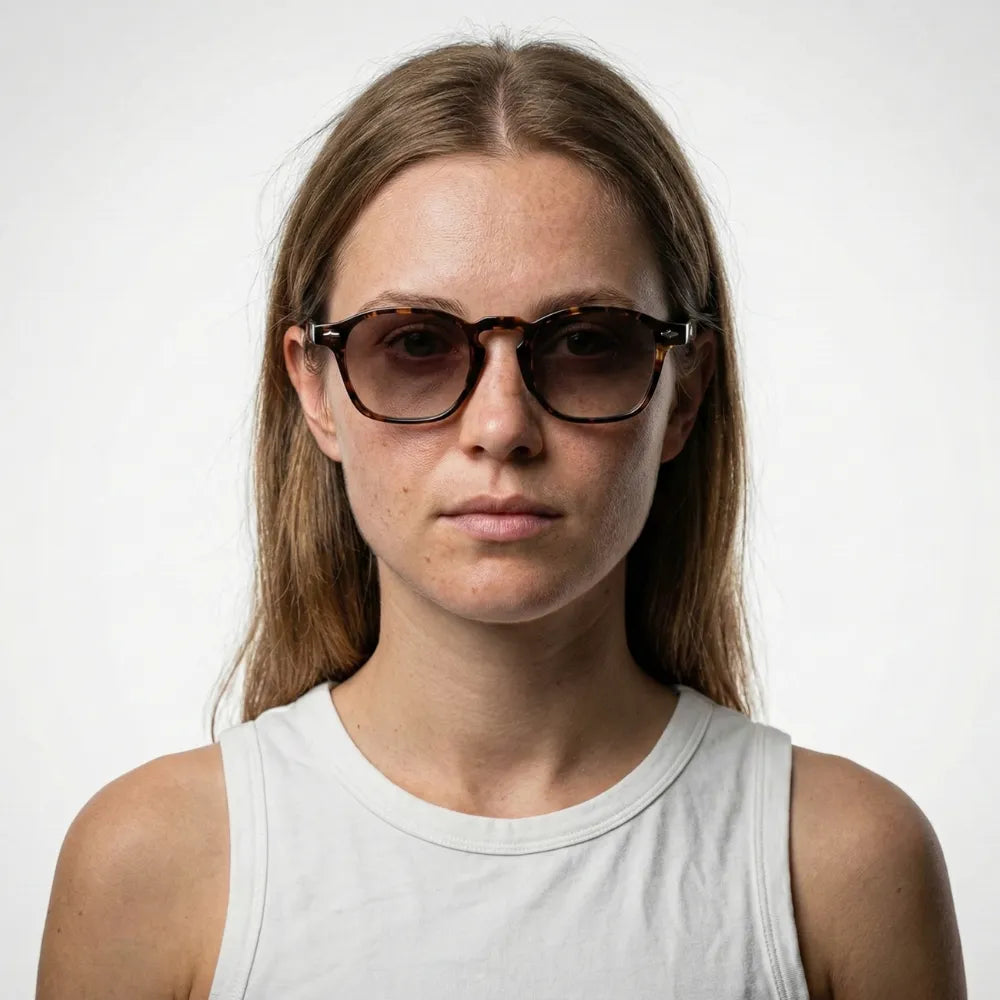 Riviera 1962 oversized square acetate sunglasses by HARO Eyewear