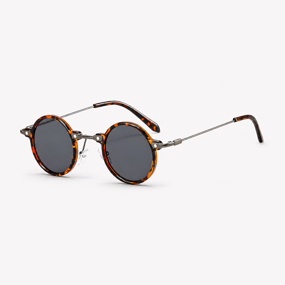 Sanremo 1947 petite round acetate sunglasses by HARO Eyewear