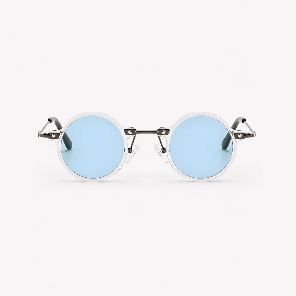 Sanremo 1947 petite round acetate sunglasses by HARO Eyewear