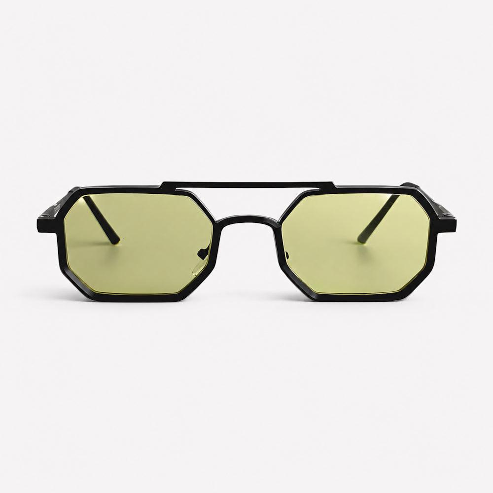 Sorrento Grand Tour hexagonal aviator acetate sunglasses by HARO Eyewear